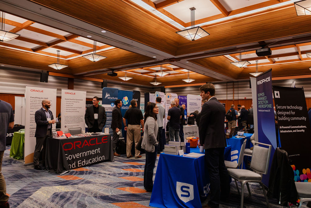 The Industry Partner Showcase floor at the ACCIS Spring 2026 Conference